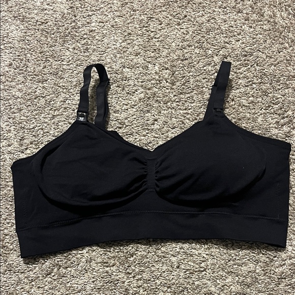 kindred by Kindred Bravely Women’s Pumping & Nursing Hands Free Bra Black Large - Picture 2 of 11